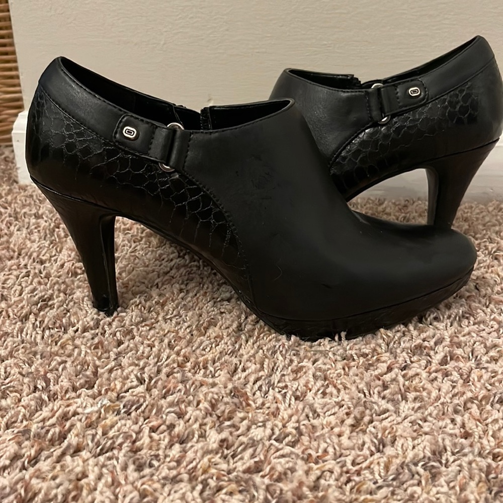 Black booties